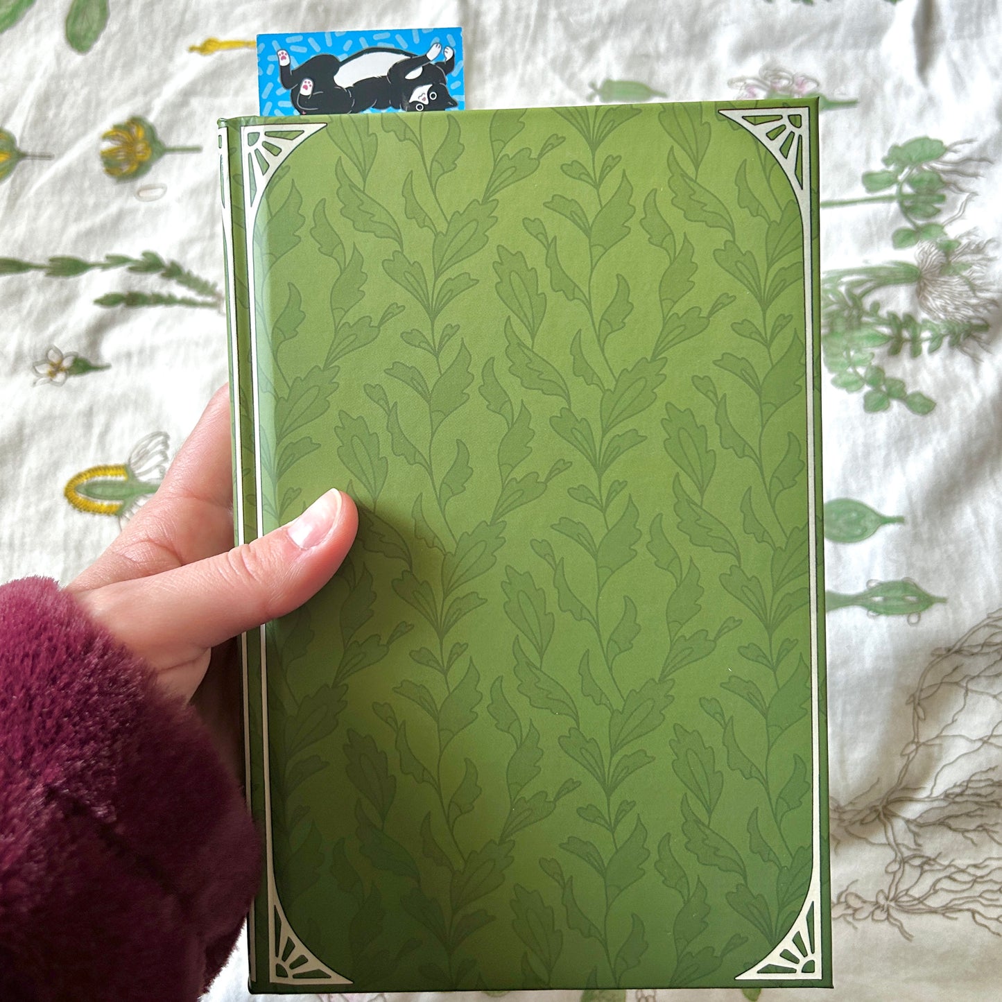 Cat Soft-Touch Bookmark