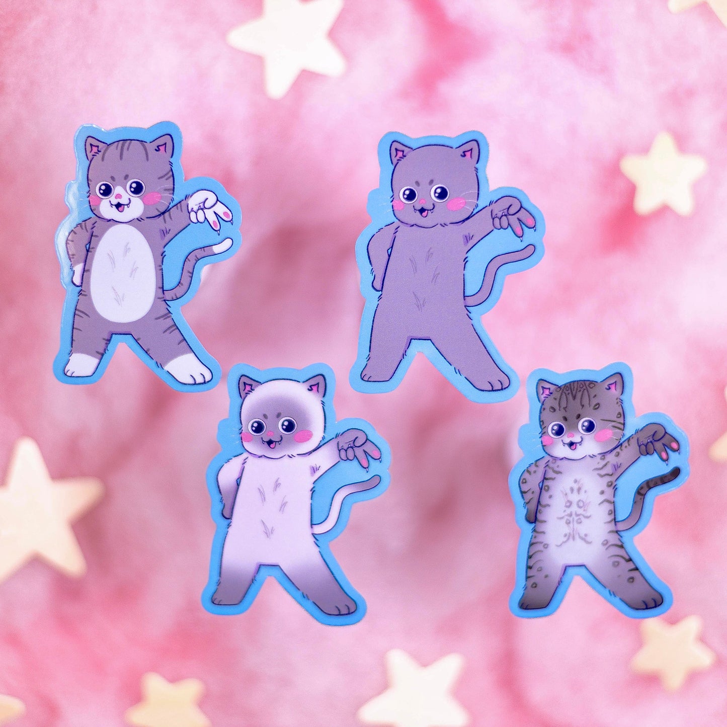 Gyaru Cat Stickers