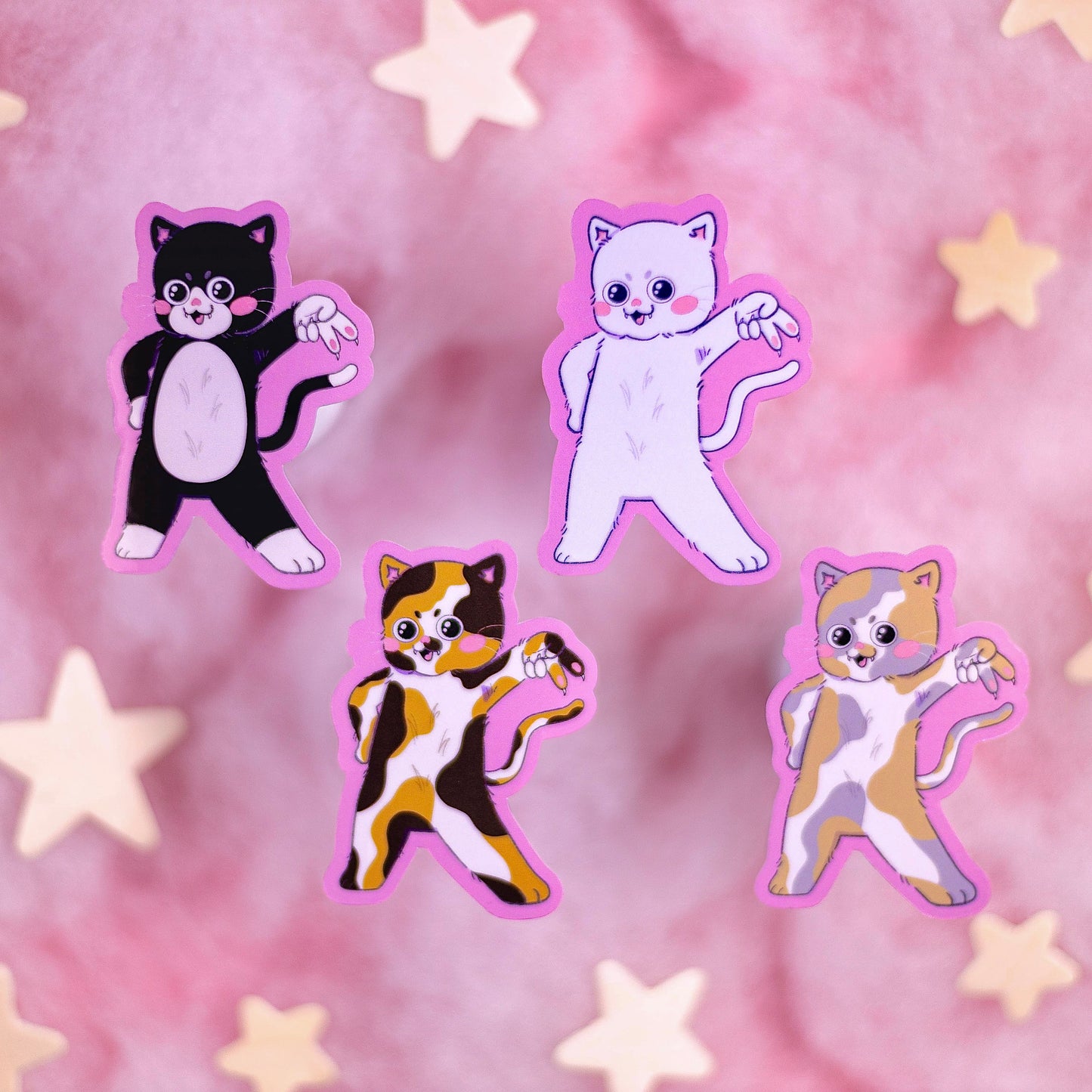 Gyaru Cat Stickers