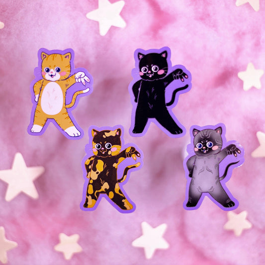 Gyaru Cat Stickers