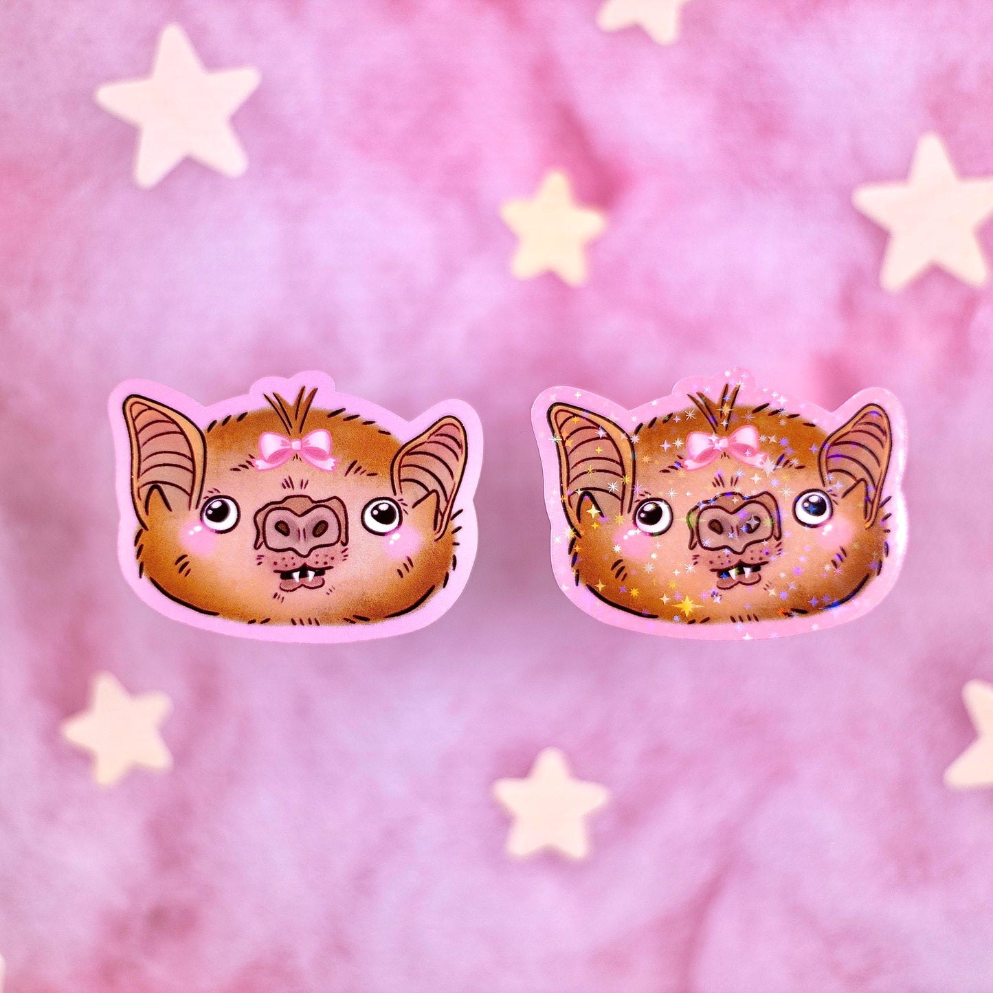 Coquette Vampire Bat Stickers