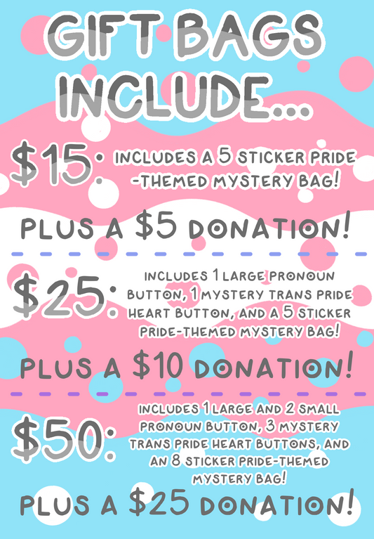 $25 Trans Mutual Aid Gift Bag!