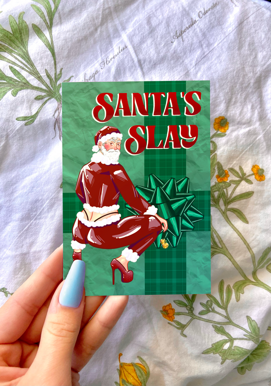 Santa's Slay Holiday Card