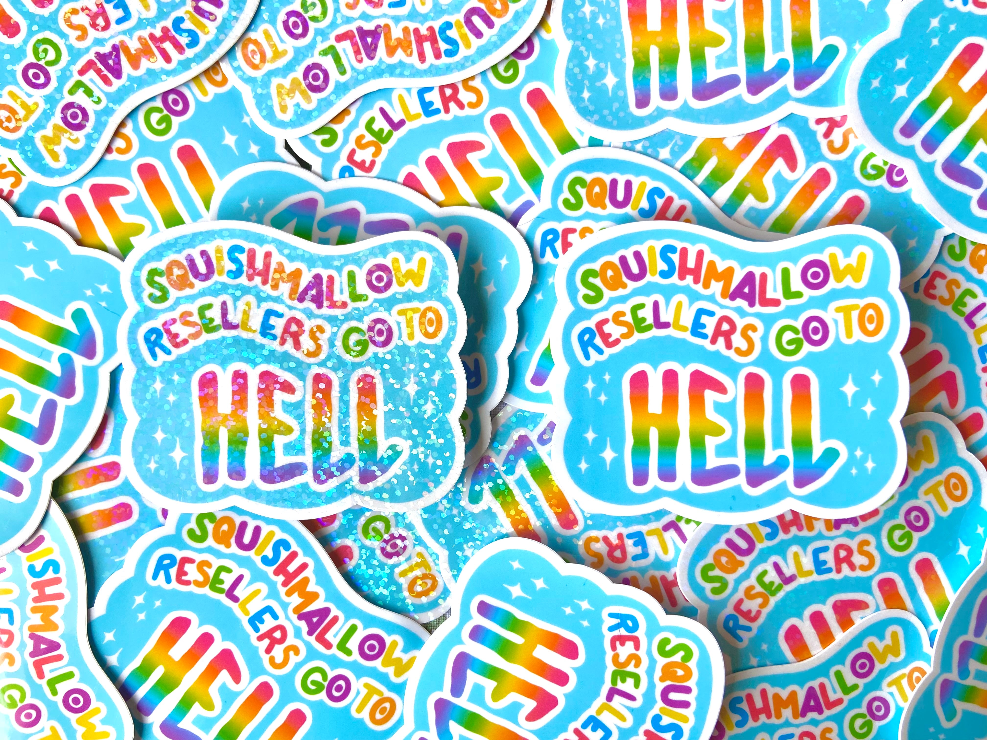 Squishmallows Stickers – Stick it with Isa