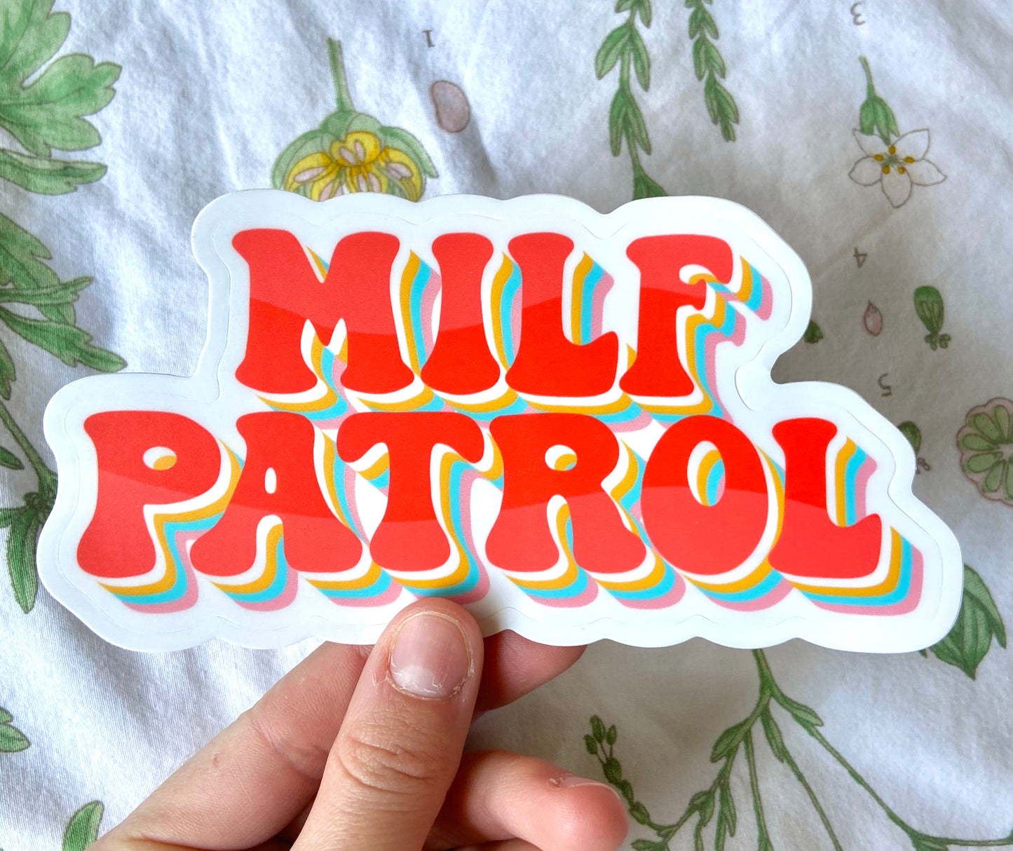 Milf Patrol Bumper Sticker