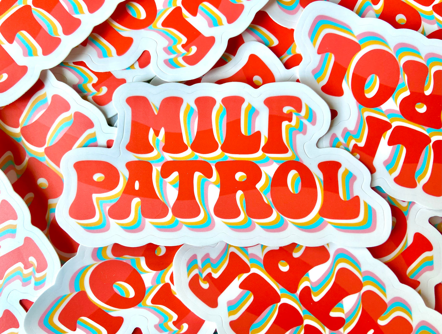 Milf Patrol Bumper Sticker