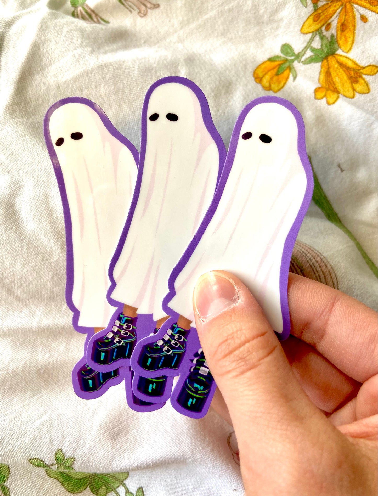 Ghost in Demonias Sparkle Sticker