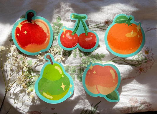 Animal Crossing Native Fruit Stickers