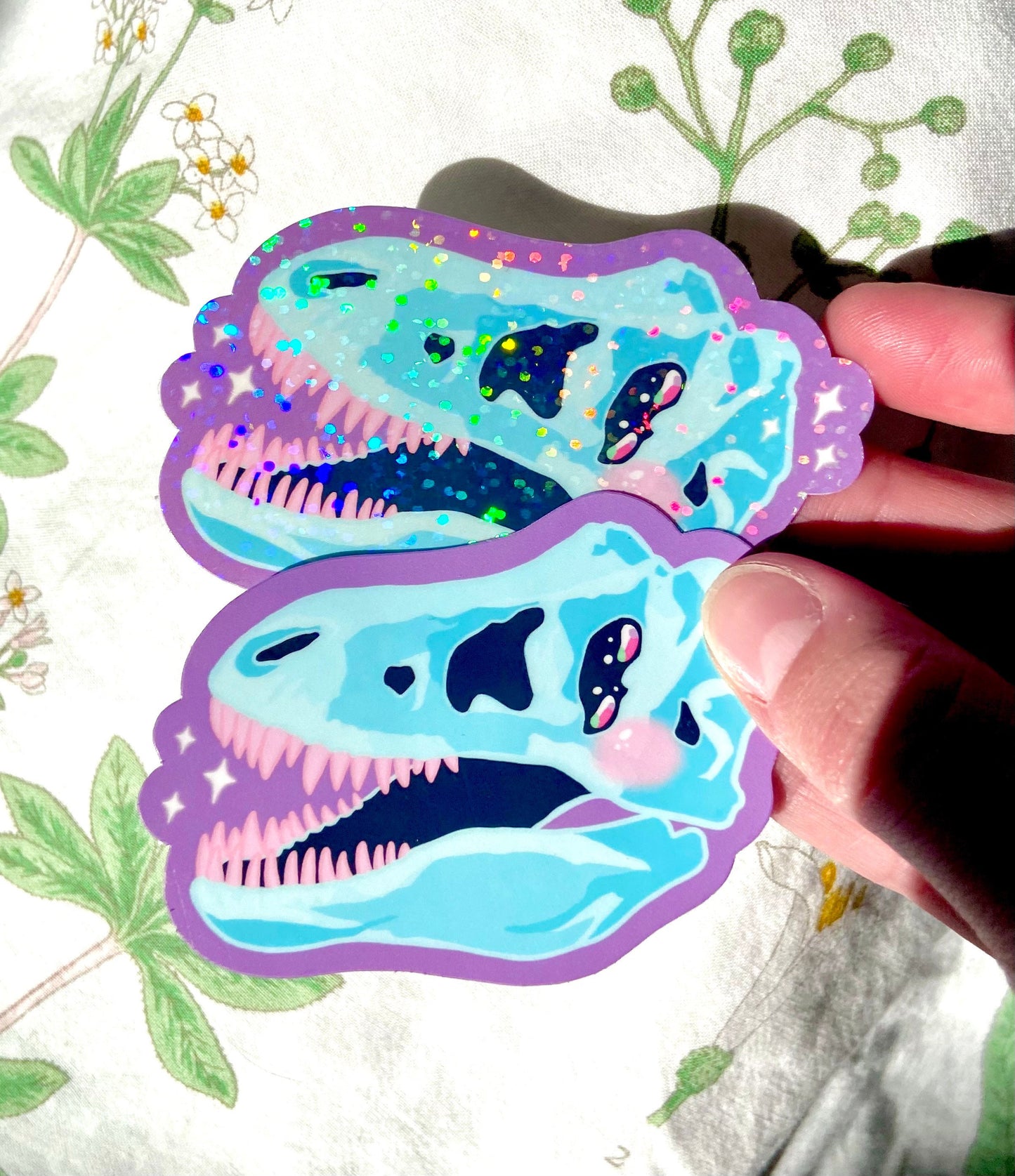 Prehistoric Pals Dinosaur Sparkle Stickers