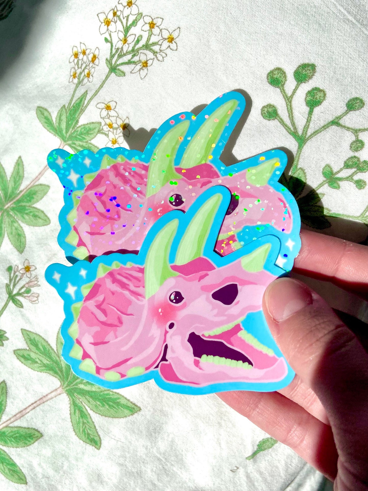 Prehistoric Pals Dinosaur Sparkle Stickers