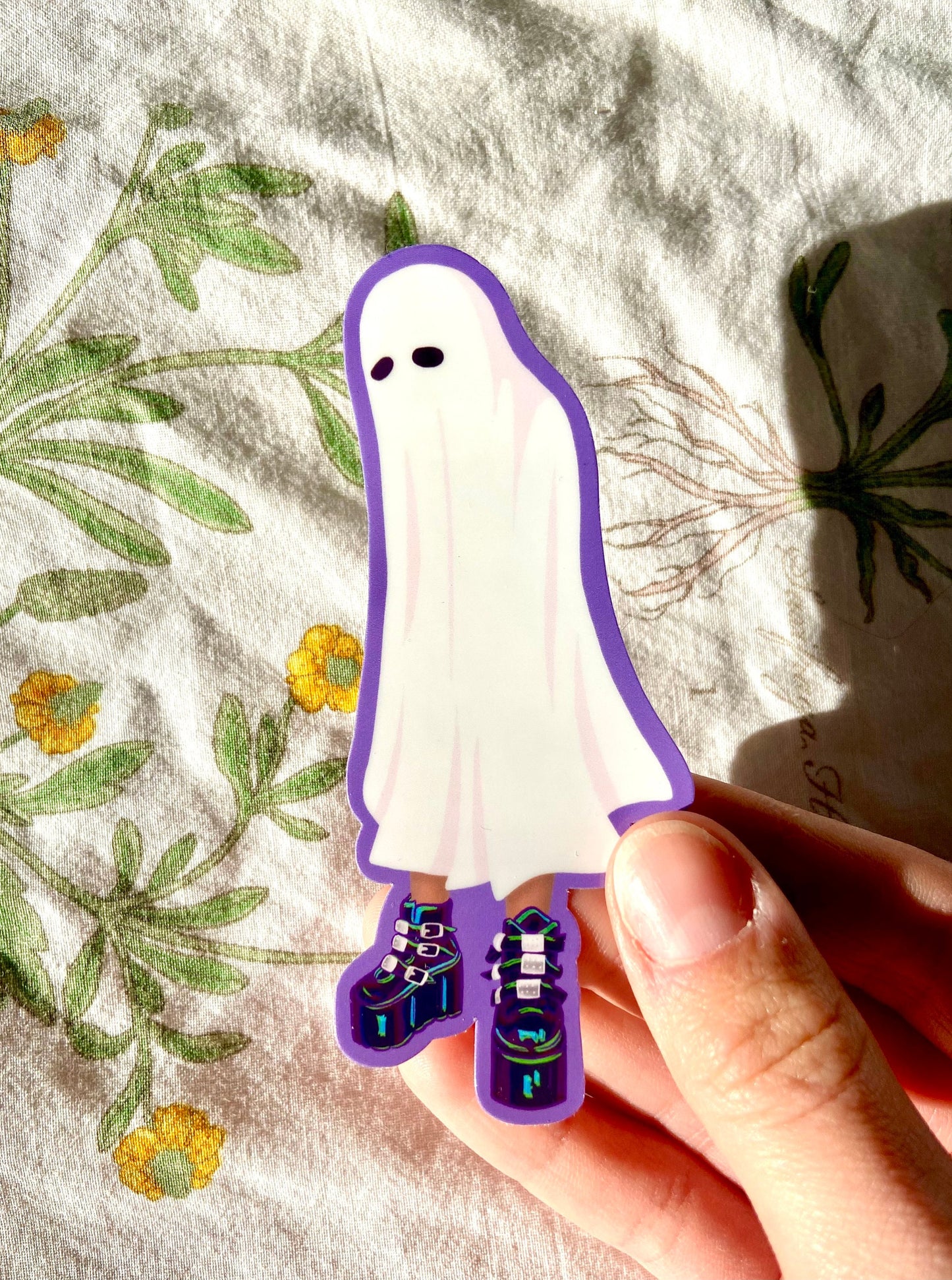 Ghost in Demonias Sparkle Sticker