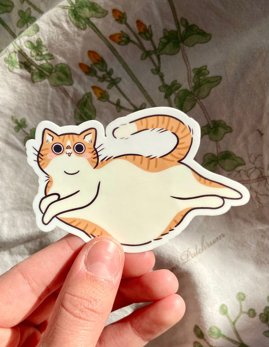 Belly Babies Cat Stickers