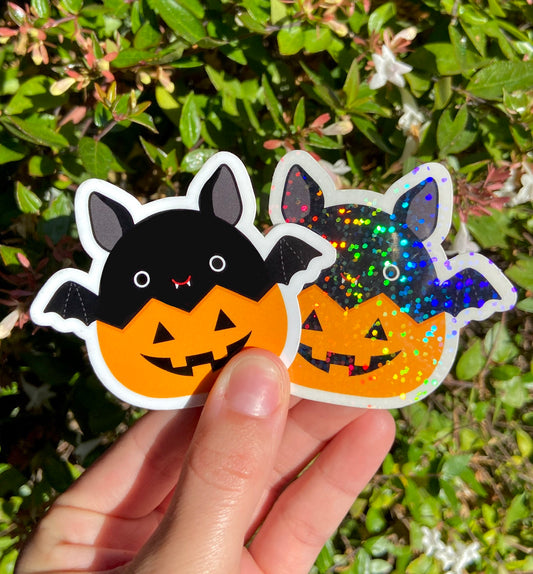Halloween Bat Squishmallow Stickers