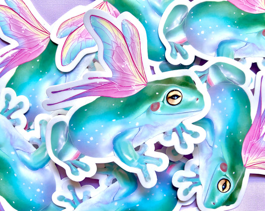 Fairy Frog Sticker