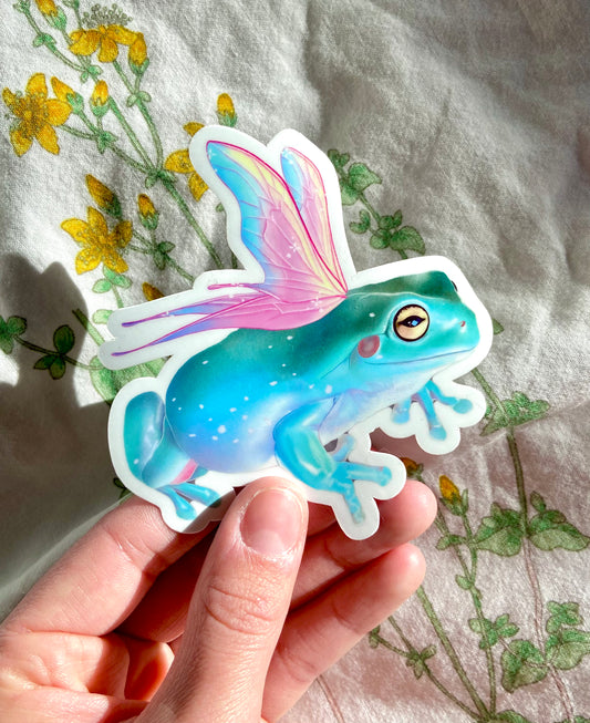 Fairy Frog Sticker