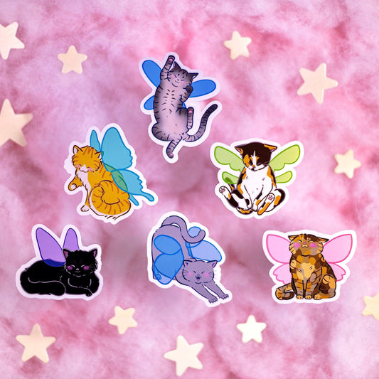 Fairy Cat Stickers