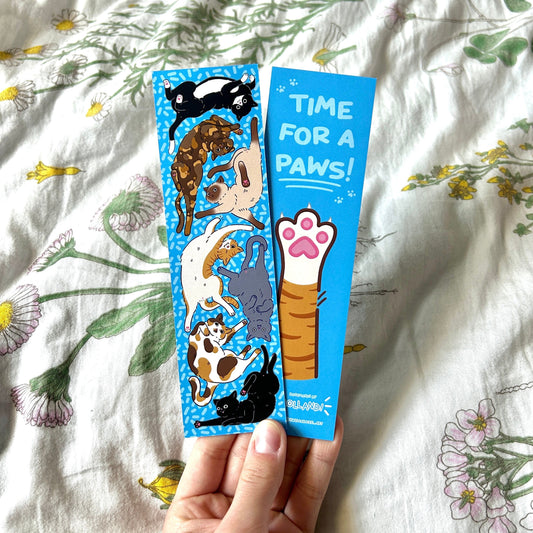 Cat Soft-Touch Bookmark