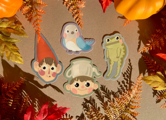 Over the Garden Wall Stickers
