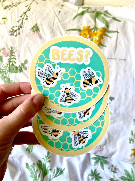 Bumble Bee Sticker Sheet
