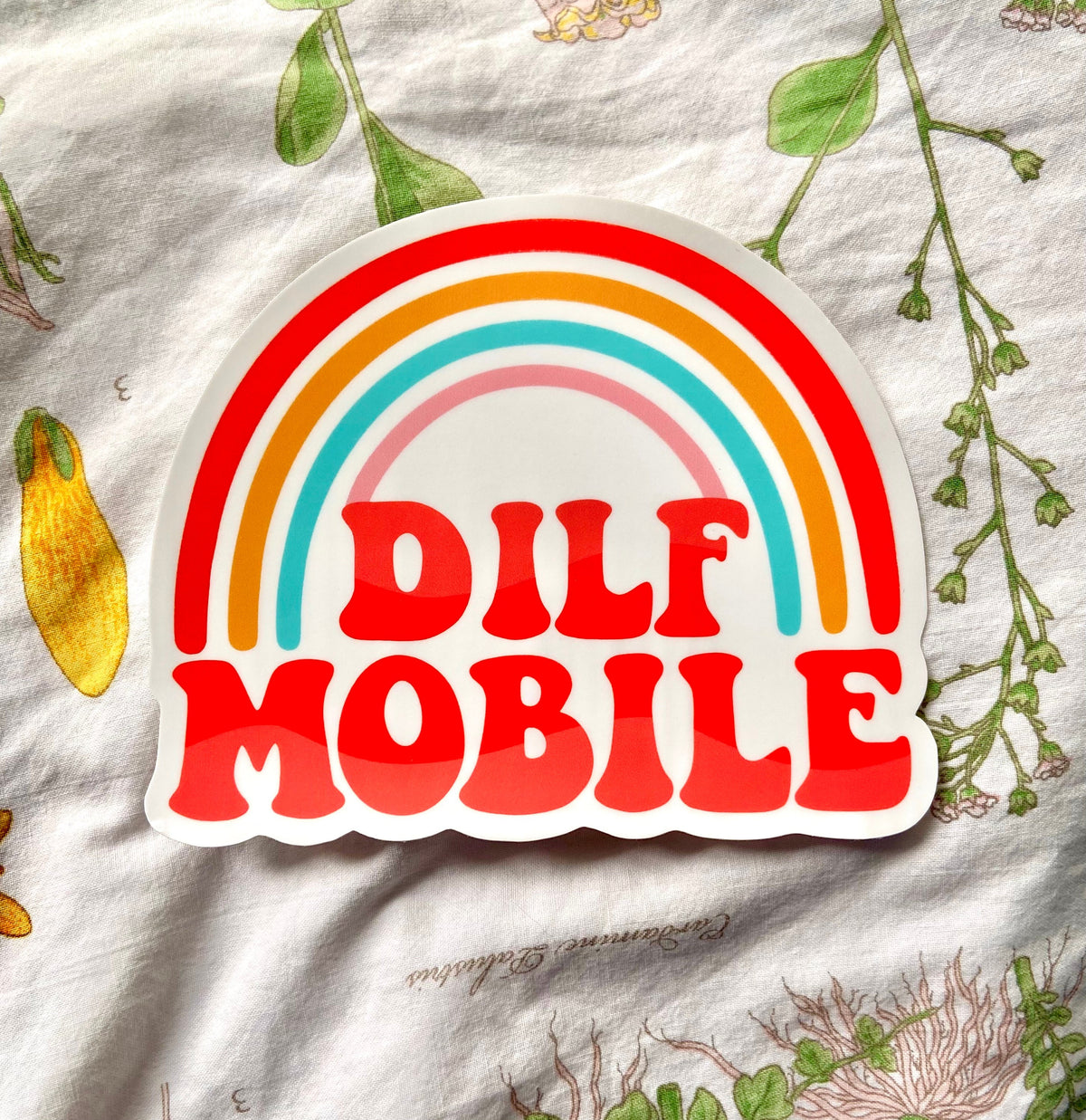 Dil Stickers Dilf Mobile Bumper Sticker and Magnet – Hollandaize Art