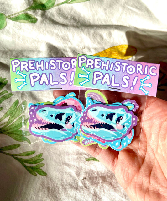 Mini Prehistoric Pals Dinosaur Sparkle Stickers