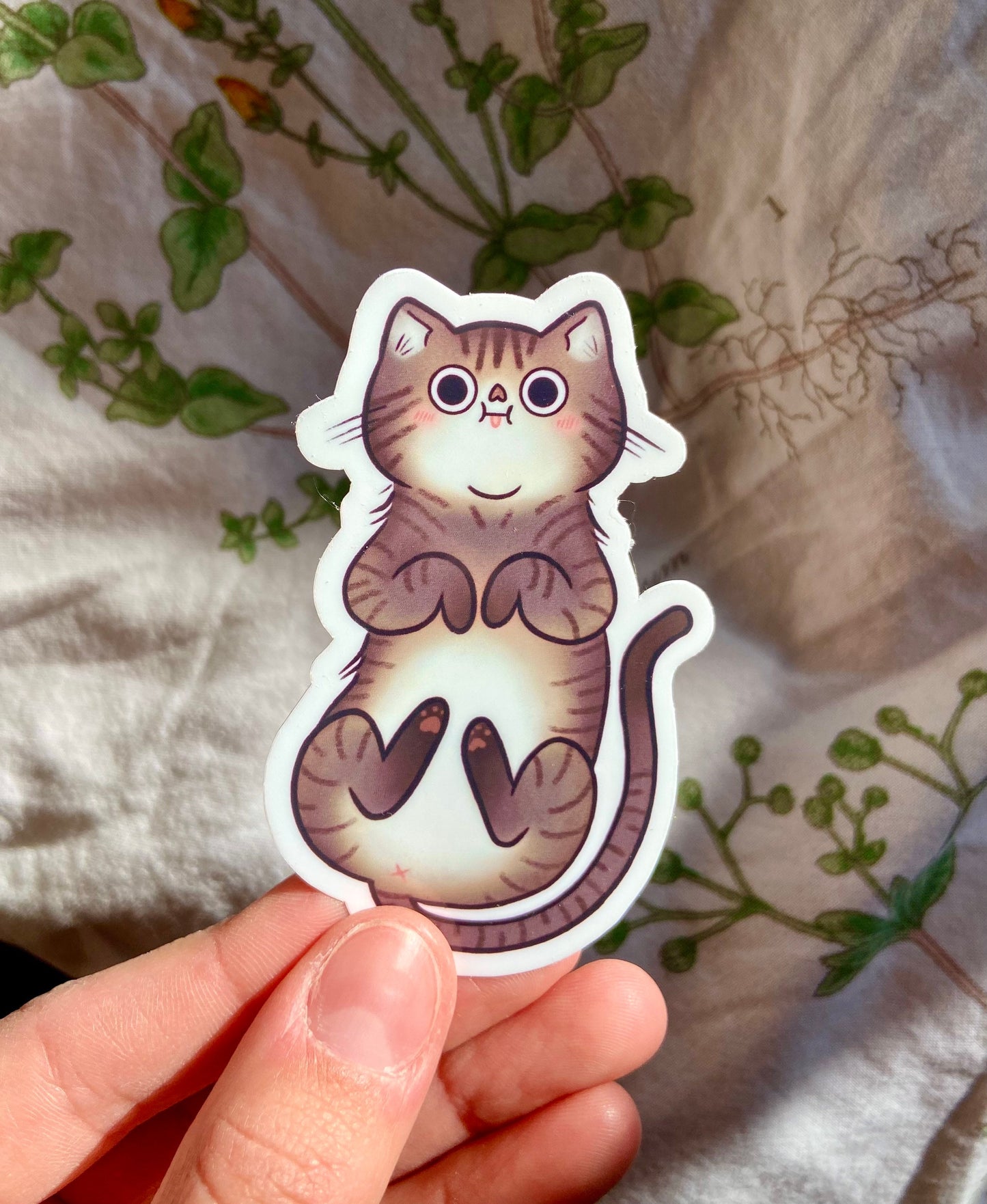 Belly Babies Cat Stickers