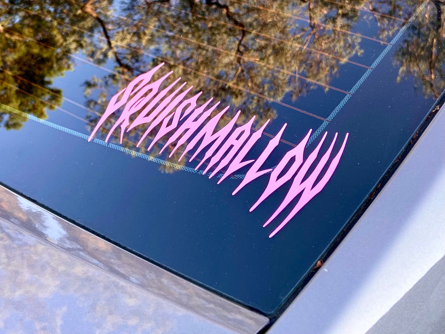 Squishmallow Death Metal Vinyl Decal